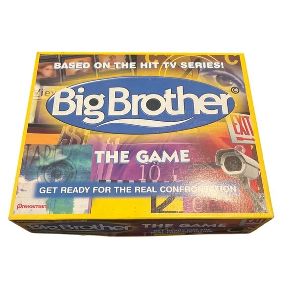 Pressman Other - Vintage 2000 Big Brother The Game Pressman Based Hit TV show Board Game